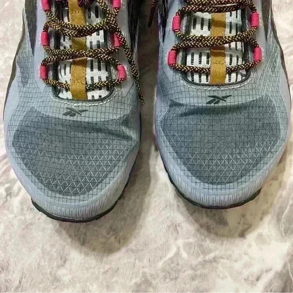 Reebok Nano X1 TR Adventure Grey Black Blue Pink Women Cross Training H67963 - Picture 12 of 12